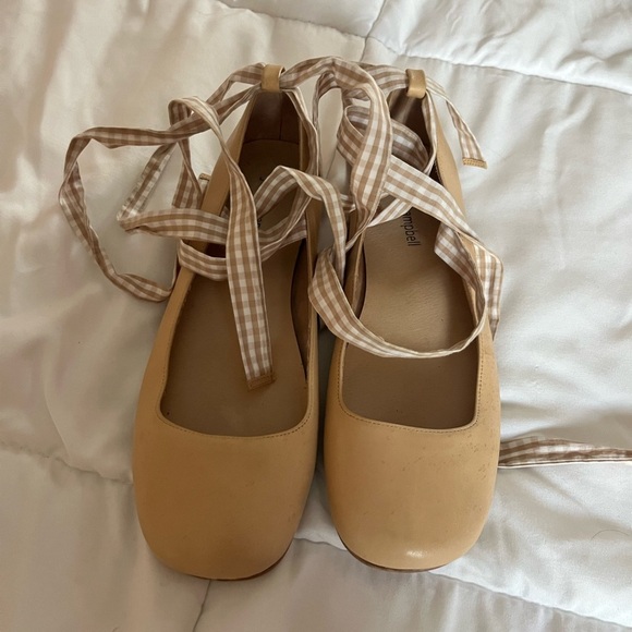 Jeffrey Campbell That's A Wrap Ballet Flats, Size 9 - Picture 2 of 6